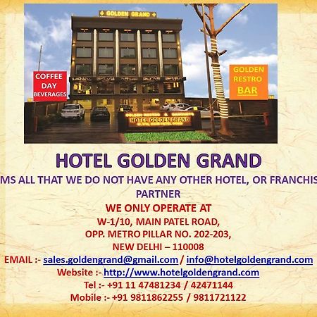 Hotel Golden Grand Delhi  Ngoại thất bức ảnh